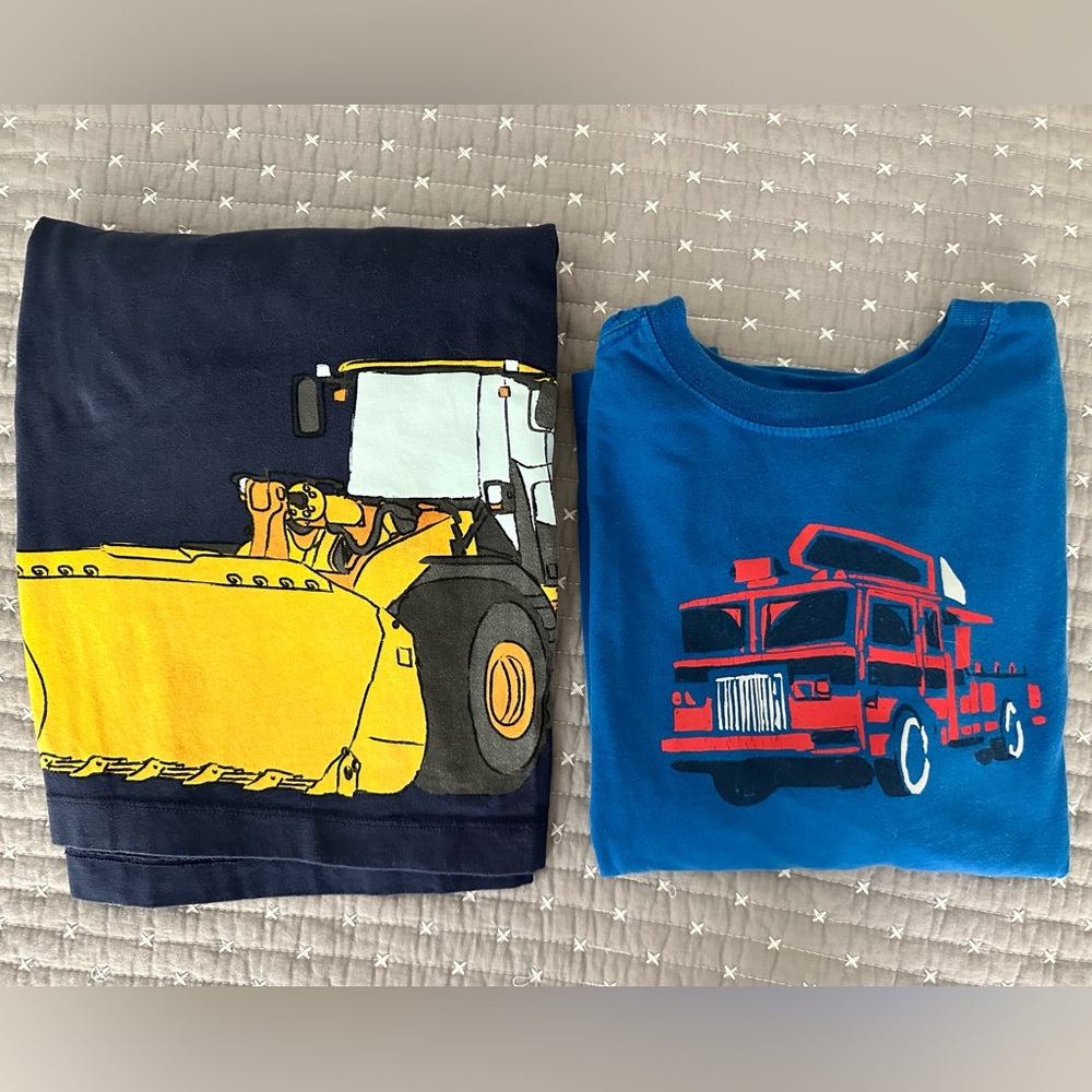 Boys Hanna Andersson long sleeve size 120 6-7